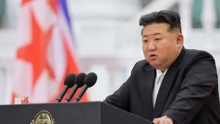 El líder de Corea del Norte, Kim Jong Un, urgió a su ejército a prepararse "para una guerra real", al observar un concurso de disparo de unidades de artillería, informó el jueves la prensa estatal.

¡Síguenos en nuestras redes sociales para mantenerte informado!

Twitter: https://twitter.com/eleconomista 
Facebook: https://www.facebook.com/ElEconomista.mx
Instagram: https://www.instagram.com/eleconomistamx
LinkedIn: https://www.linkedin.com/company/el-economista/

#ElEconomista #EETV #AFP