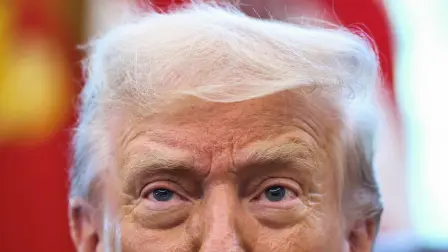 Donald Trump, presidente de Estados Unidos.