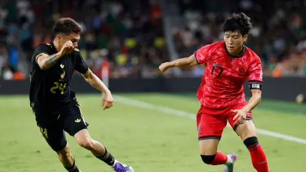 México empata contra Corea del Sur.