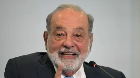 Carlos Slim, empresario.