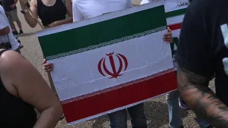 Bandera de Irán.