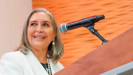 María de Lourdes Medina Ortega, presidenta de la Canacintra.