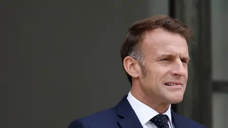 Emmanuel Macron, presidente de Francia.