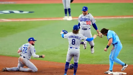 Dodgers vs. Blue Jays.