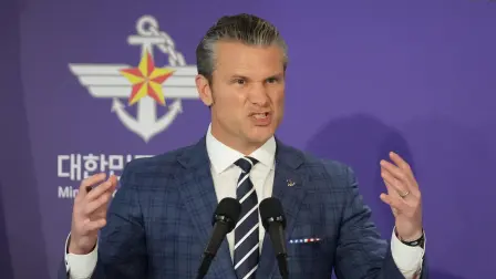 El secretario de Defensa, Pete Hegseth, confirmó el ataque a través de sus redes sociales. Foto: AFP