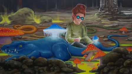 Exposición "El valle de las ánimas" de Erick Saucedo,