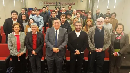 Participantes del primer Ciclo de Conferencias en Inteligencia Artificial.