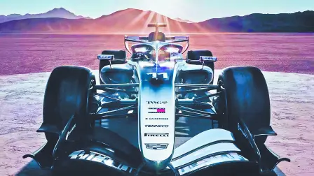 El monoplaza de Cadillac.