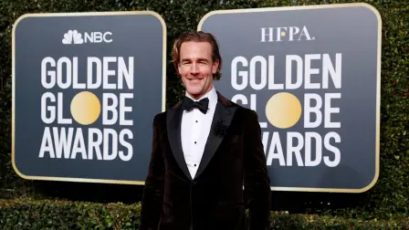 James Van Der Beek, actor.