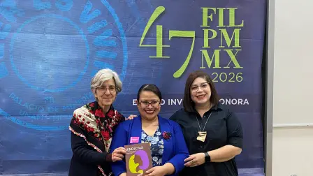 Lucía Melgar, Aída Chacón y Karla Urbano.