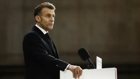 Emmanuel Macron, presidente de Francia.
