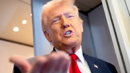 Donald Trump, presidente de Estados Unidos.