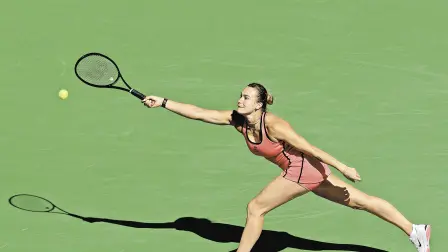 Aryna Sabalenka, tenista.