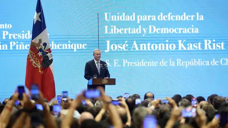 José Antonio Kast, presidente de Chile.