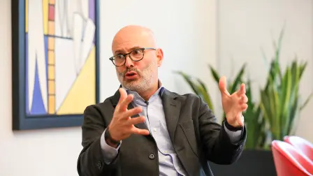 Felipe García Ascencio, director general de Santander México.