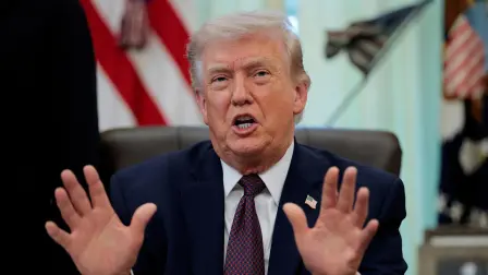 Donadl Trump, presidente de Estados Unidos.