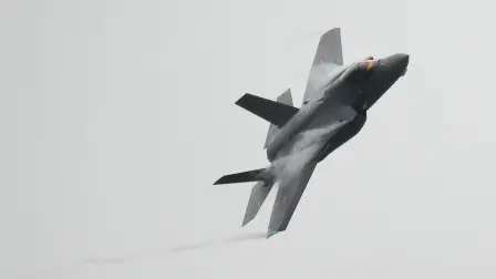 Avión caza 35 de EU.