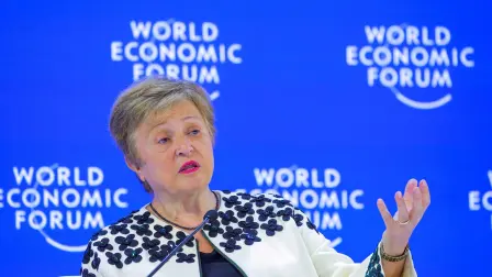 Kristalina Georgieva, directora gerente del Fondo Monetario Internacional.