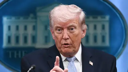 Donald Trump, presidente de Estados Unidos.