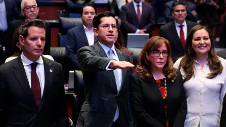 Roberto Velasco asumió este miércoles el cargo como titular de la SRE tras la ratificación del Senado de la República.