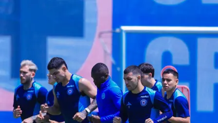 Jugadores del Cruz Azul.
