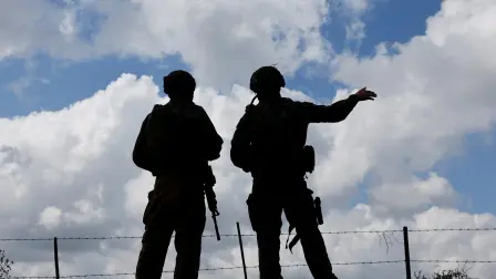 Soldados del Ejército de Israel.