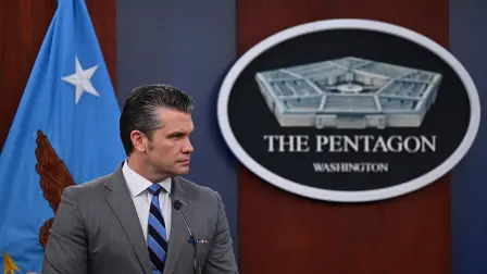 Pete Hegseth, secretario de la Defensa de Estados Unidos.