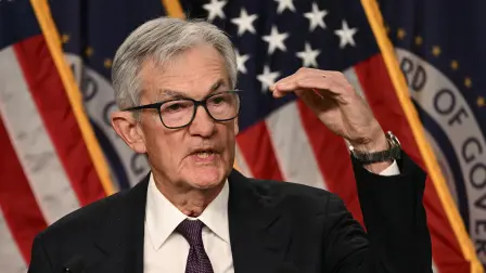 Jerome Powell, presidente de la Reserva Federal de Estados Unidos.