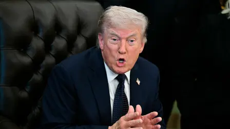 Donald Trump, presidente de Estados Unidos.