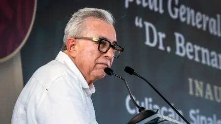 Rubén Rocha Moya, gobernador de Sinaloa.