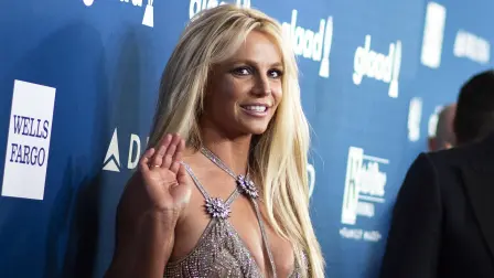 (FILES) Singer Britney Spears attends the 29th Annual GLAAD Media Awards at the Beverly Hilton on April 12, 2018 in Beverly Hills, California. Troubled pop princess Britney Spears admitted to reckless driving involving alcohol on Monday, in a plea deal that means she will avoid jail. The "Toxic" singer was arrested in March after police spotted her driving erratically on a freeway in Ventura County, near Los Angeles. She was initially charged with DUI -- driving under the influence -- but under a plea deal she admitted to a lesser charge of reckless driving involving alcohol, drugs or both. She was sentenced to 12 months probation. (Photo by VALERIE MACON / AFP)
