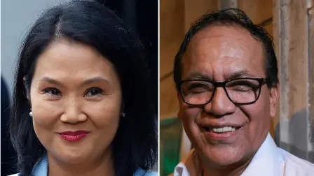 Keiko Fujimori y Roberto Sánchez lideran la recta final del conteo de votos.