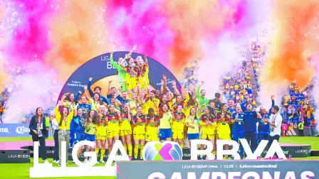 América se corona en la Liga MX Femenil.