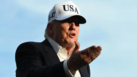 Donald Trump, presidente de Estados Unidos.