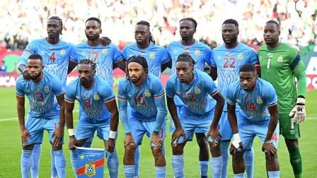 Equipo de futbol de la República Democrática del Congo.