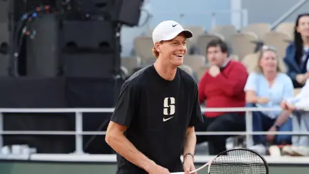 Jannik Sinner, tenista.