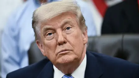 US President Donald Trump speaks during an announcement with Environmental Protection Agency (EPA) Administrator Lee Zeldin in the Oval Office of the White House in Washington, DC on May 21, 2026. (Photo by Kent NISHIMURA / AFP)