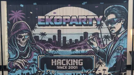 Ekoparty, la conferencia de ciberseguridad que surgió en Argentina.