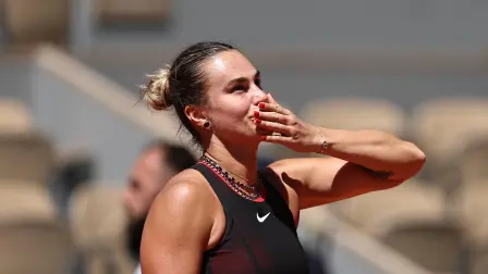 Aryna Sabalenka, tenista.