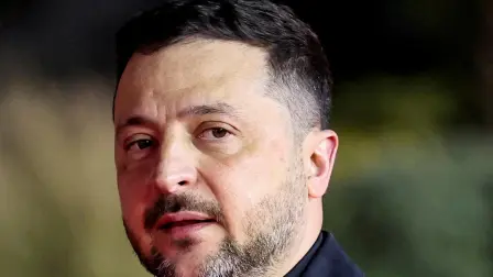 Volodimir Zelenski, presidente de Ucrania.