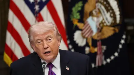 Donald Trump, presidente de Estados Unidos.