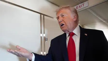 Donald Trump, presidente de Estados Unidos.