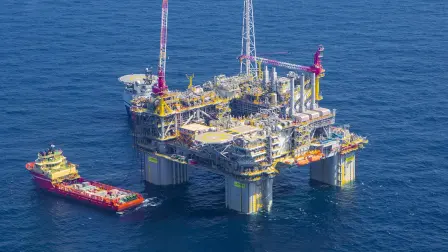 BP tiene participación en los proyectos Kaskida y Tiber en el Golfo de México.