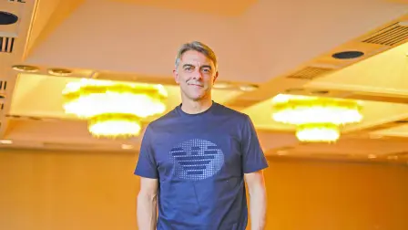 El exdelantero Claudio 'Piojo' López.