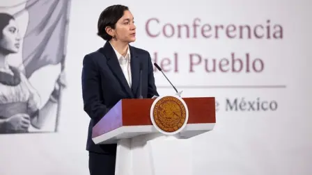 Marcela Figueroa Franco, titular del Secretariado Ejecutivo del Sistema Nacional de Seguridad Pública.