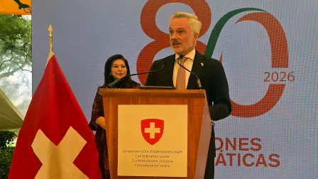 Pietro Piffaretti, embajador de Suiza en México.