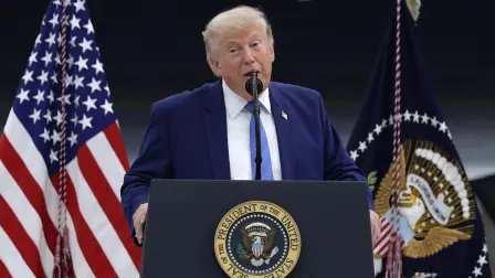 Donald Trump, presidente de Estados Unidos.