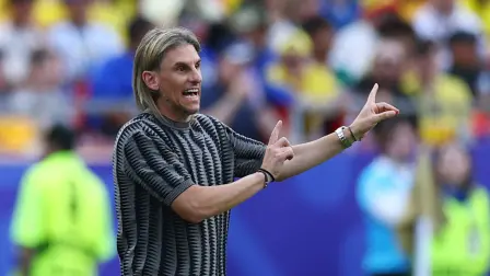 Sebastian Beccacece, director técnico de la selección de Ecuador.