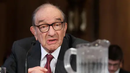 El expresidente de la Reserva Federal, Alan Greenspan.