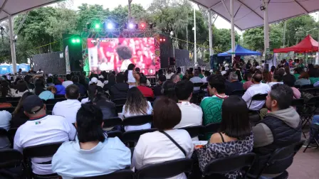Festival Futbolero en La Bombilla.